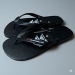 Chinelo Quicksilver Preto Tres Ondas