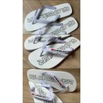 Chinelo Quicksilver Branco Com Escrita 