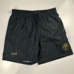 Bermuda Tactel Armani EA7 Preta