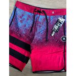 Bermuda Phantom hurley Azul/Rosa