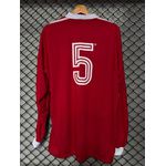 Camisa Internacional Vermelha Longa 1980 Falcão º5