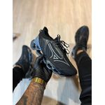 Tênis Mizuno Wave Prophecy 14 Preto/Prata 