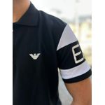 Camisa Polo Empori Armaini preta