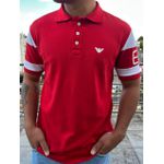Camisa Polo Empori Armaini vermelha