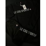 Conjunto Moletom Le Coq S/Capuz Preto/Escrita Cinza
