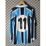 Camisa Grêmio Kappa 2001 manga longa °11 retro