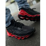Tênis Mizuno Wave Prophecy 14 Preto/Vermelho
