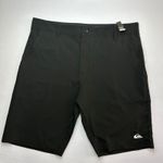 Bermuda Walker Quiksilver Preta simbolo