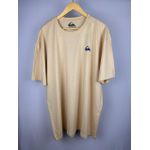 Camisa Quiksilver Bege Desenho Nas Costas 