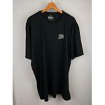 Camisa Quiksilver Preta Escrita Nas Costas 