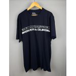 Camisa Quiksilver Preta Escrita No Peito 