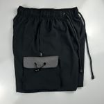 Bermuda Cargo Nike Preta detalhes Cinza