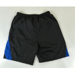 Bermuda Tactel Lacoste Preta detalhe Azul 