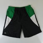 Bermuda Tactel Lacoste Preta detalhes Verde