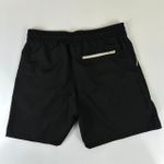 Bermuda Tactel Hugo Boss Preta Simbolo Dourado
