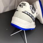 Tênis Air Force - Dior -Branco/Cinza/Royal