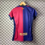 Camisa Barcelona feminina 24/25 Home Fan Lisa 