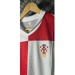 Camisa Croacia 24/25 Home Lisa Versão Jogador + Patch 