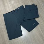 Bermuda Walker Quiksilver Com Simbolo Bordado Cinza Escura 