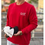 Moletom S/Capuz Armani EA7 Vermelho