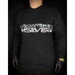 Moletom s/capuz preto quiksilver 