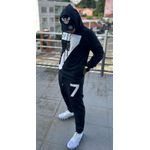 Conjunto de Moletom C/Capuz Armani EA7 Preto