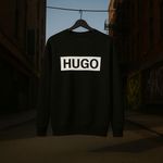 Moletom S/Capuz Hugo Boss preto