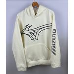 Conjunto de Moletom C/Capuz Mizuno off white