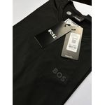 Camisa Peruana Boss Preta Escrita Pequena