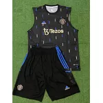 Conjunto Regata + Bermuda 23/24 Manchester United Preto