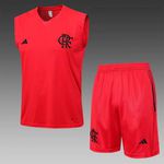 comjunto bermuda+Regata Flamengo Vermelho