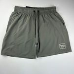 Bermuda Tactel diesel cinza simbolo