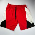 Bermuda Tactel nike vermelha, branco e preto