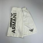 Bermuda Tactel armani com simbolo branca