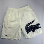 Bermuda Tactel lacoste branca