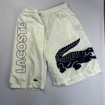 Bermuda Tactel lacoste branca