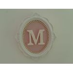 PORTA MATERNIDADE QUADRO OVAL