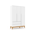 Roupeiro Nature 3 Portas Clean