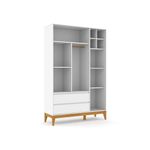 Roupeiro Nature 3 Portas Clean
