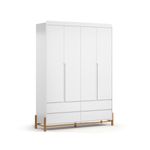 Roupeiro Tess Clean 4 Portas