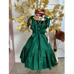 Vestido Mari Laços Verde