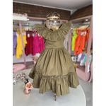 Vestido Niara Verde Militar