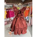 Vestido Niara Marrom