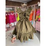 Vestido Niara Verde Militar