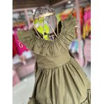 Vestido Niara Verde Militar