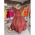 Vestido Niara Marrom