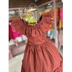 Vestido Niara Marrom