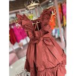 Vestido Niara Marrom