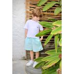 Conjunto Matheus - short linho verde