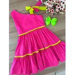 Vestido Helena Pink -lima